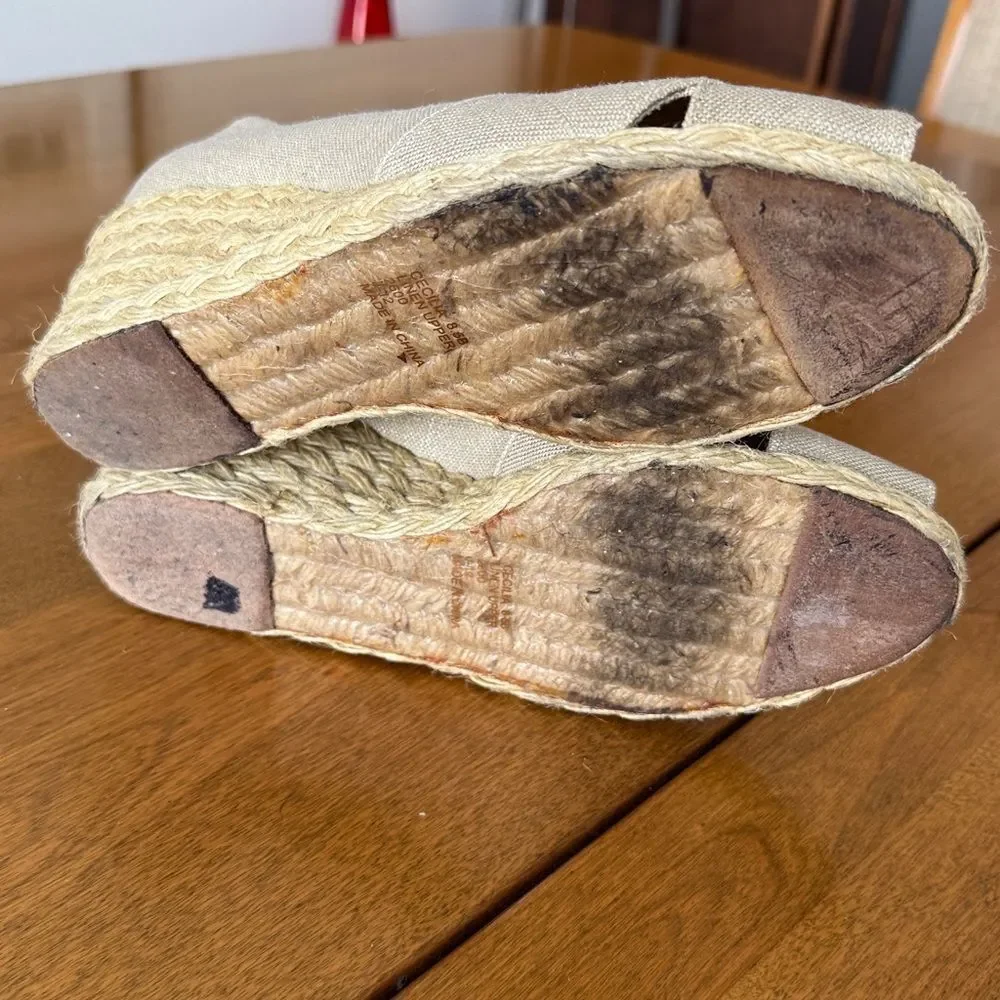 Ralph Lauren “Cecelia” espadrille wedges